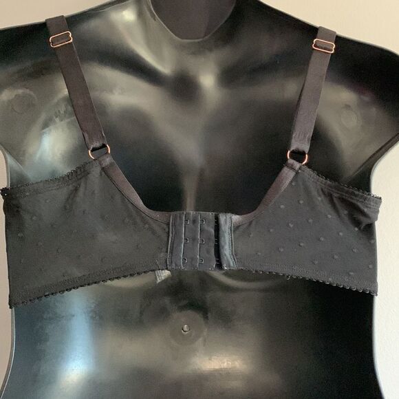 Underwire Mesh Lace Bra - Picture 2 of 4